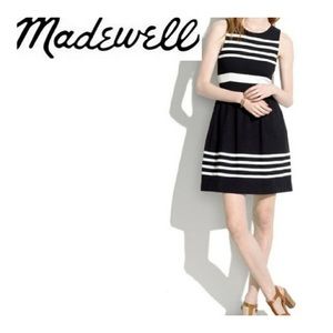 Madewell Striped Afternoon Dress